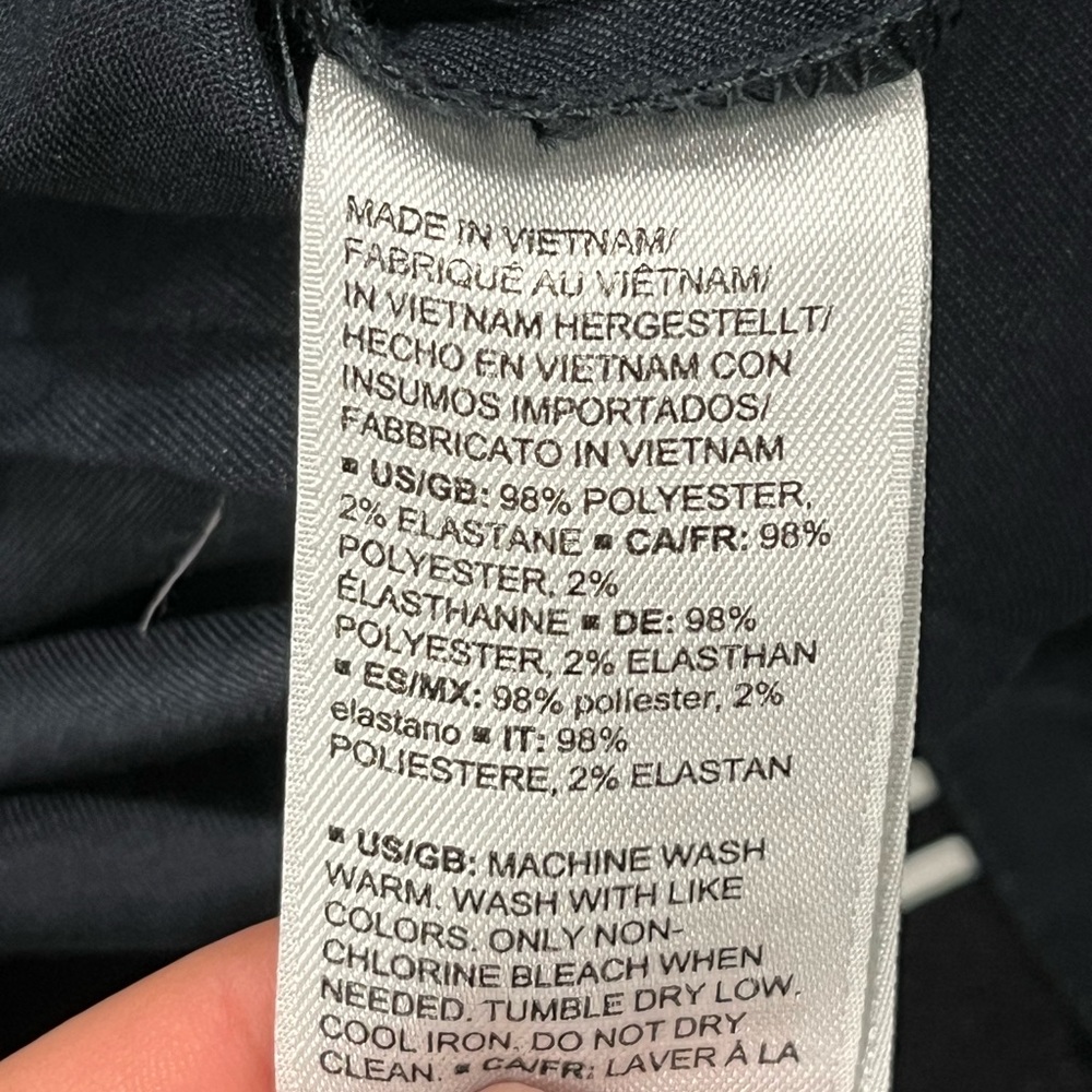 Bundle (2) Amazon Essentials Slim Black Pants Siz… - image 7